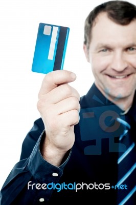 Our New Credit Card To Launching Soon Stock Photo