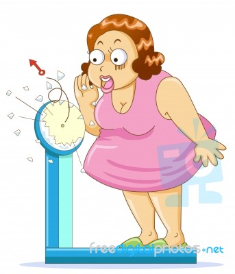 Overweight Stock Image