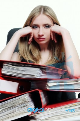  Overworked Stock Photo