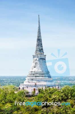 Pagoda On Mountain In Phra Nakhon Khiri Temple Stock Photo