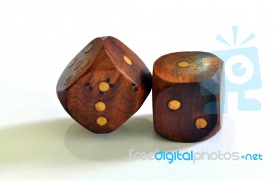 Pair Of Dice Stock Photo