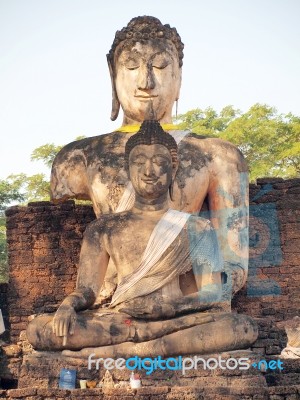Pairs Buddha Stock Photo