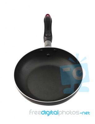 Pan With Handle Stock Photo