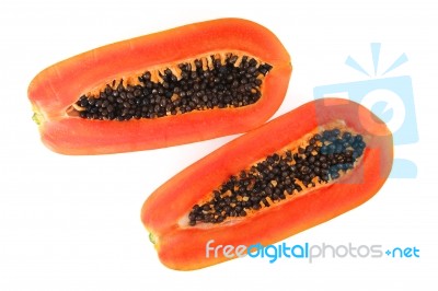 Papaya Stock Photo