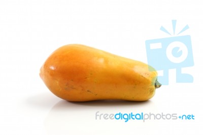 Papaya Fruit Stock Photo