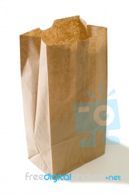 Paper Bag Stock Photo