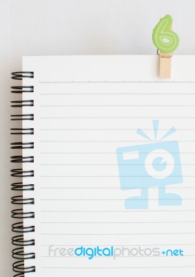 Paper Clip Stock Photo