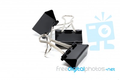 Paper Clip Black Stock Photo Paper Clip Black Stock Photo