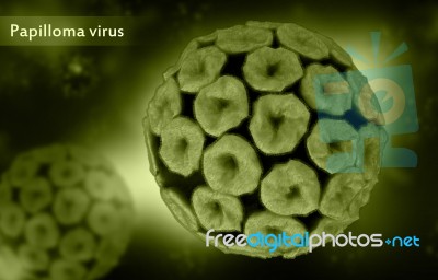 Papilloma Virus Stock Image