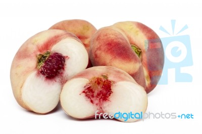 Paraguayo Peaches Stock Photo
