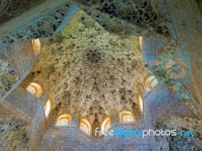 Part Of The Alhambra Palace Stock Photo