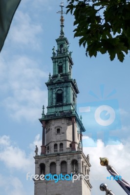 Partial View Jasna Gora Monastery In Czestochowa Poland Stock Photo