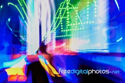 Party At Disco Stock Photo