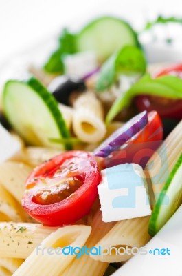 Pasta Salad Stock Photo