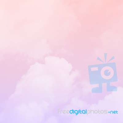 Pastel Pink And Violet Sky With Clouds Stock Image Pastel Pink And Violet Sky With Clouds Stock Image