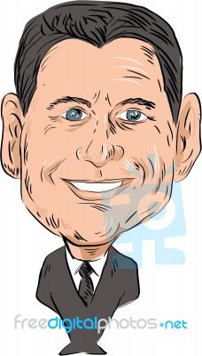 Paul Ryan Senator Republican Stock Image