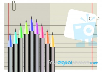 Pencils Stock Image
