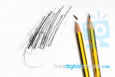 Pencils Stock Photo