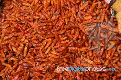 Pepper Food Dried Stock Photo