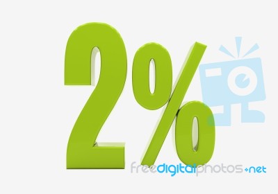Percentage Sign Stock Image