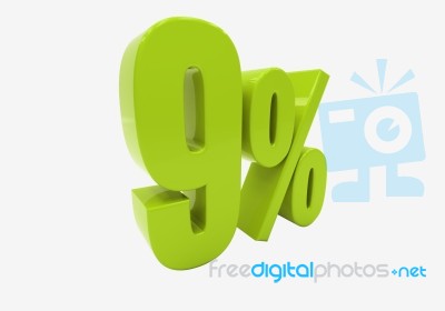 Percentage Sign Stock Image