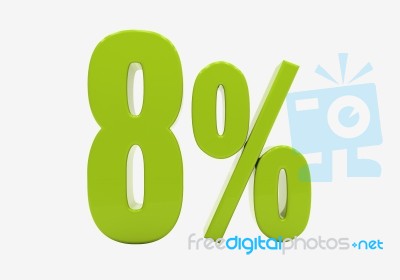 Percentage Sign Stock Image