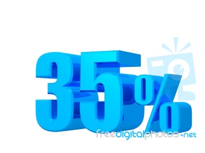 Percentage Sign Stock Image