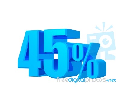 Percentage Sign Stock Image