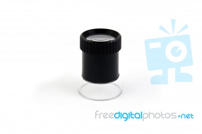 Photographic Loupe Stock Photo