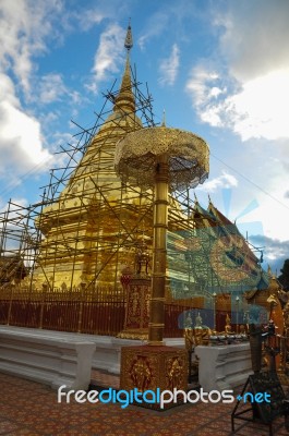 Phra-that-doi-suthep Stock Photo