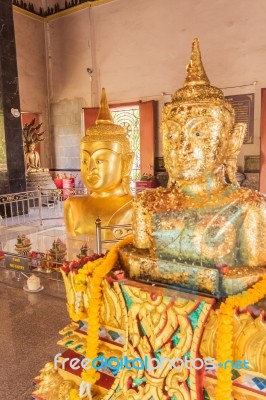 Phuket, Thailand - Sept 12, 2015: Strange Buddha Statue At Prato… Stock Photo