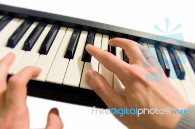 Piano Stock Photo