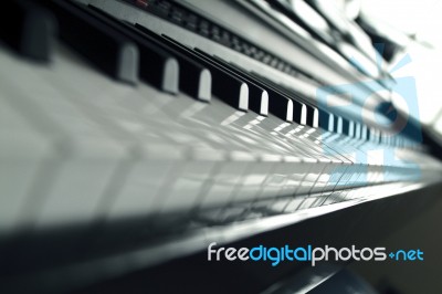 Piano Stock Photo