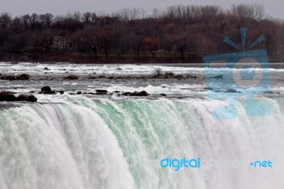 Picture Of The Amazing Niagara Falls Stock Photo