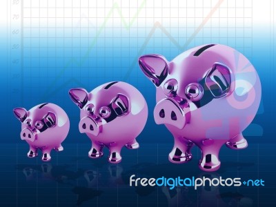 “piggy Bank Isolated” Stock Image