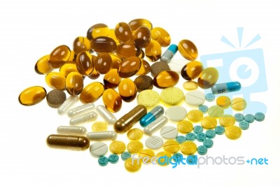 Pills Stock Photo