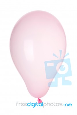 Pink Balloon Stock Photo