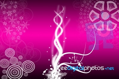 Pink Color Background Stock Image