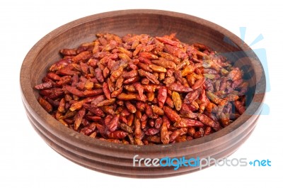 Piri Piri On Bowl Stock Photo