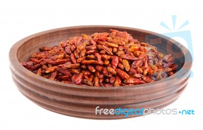 Piri Piri On Bowl Stock Photo