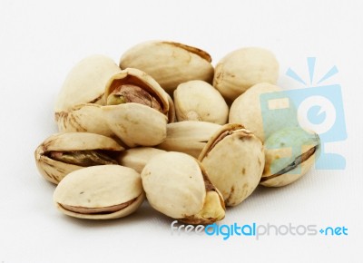 Pistachio Nuts Stock Photo