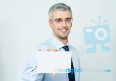 Place Your Business Ad Here Stock Photo