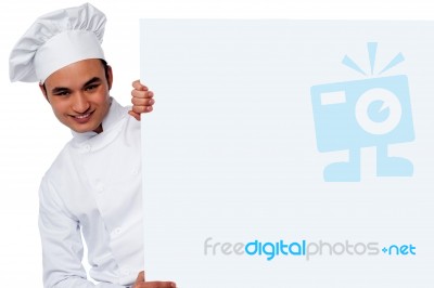 Place Your Restaurant Ad Here Stock Photo