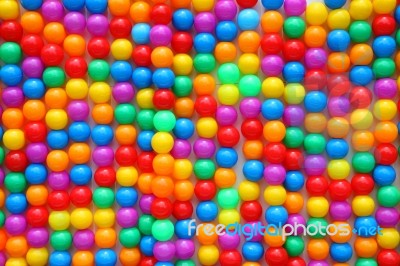 Plastic Balls Stock Photo
