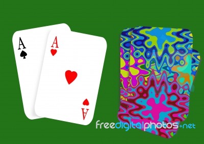 Playing Cards Stock Image