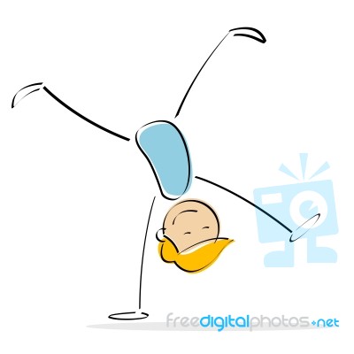 Playing Kid Stock Image Playing Kid Stock Image