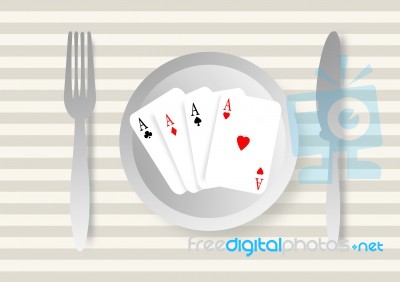 Poker Stock Image