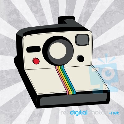 Polaroid Background3 Stock Image