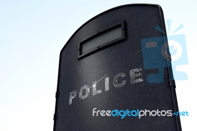 Police Shield Stock Image