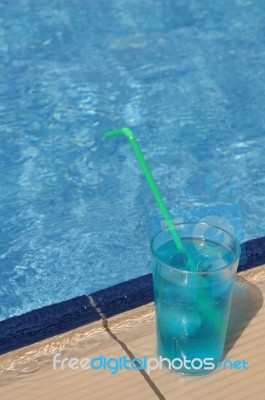 Pool Cocktail Stock Photo